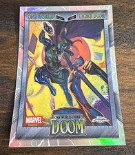 2026 Topps Chrome Marvel One World Under Doom Dw-19 Insert Card 2026 Topps Chrome Marvel One World Under Doom Dw-19 Insert Card