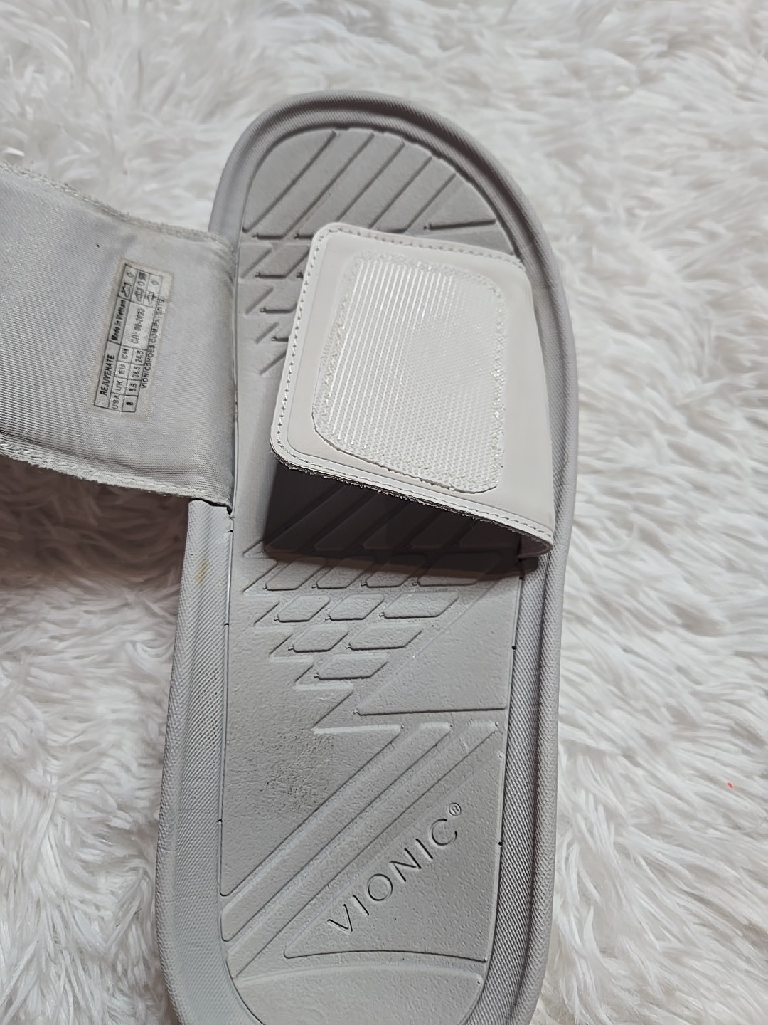 Vionic Rejuvenate Gray Adjustable Slide Sandals S… - image 10