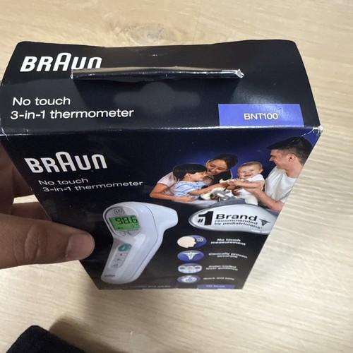 Braun BNT100US No Touch 3 in 1 Thermometer (NEW SEALED)(New born/Infant/Toddler) - Afbeelding 6 van 6