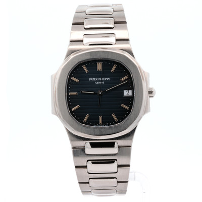 PATEK PHILIPPE NAUTILUS  STEEL QUARTZ  WATCH BLUE DIAL 3900/1A   SERVICE PAPERS