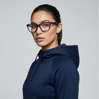 Nike Brille NK7047 501 Lila Cat Eye Vollrand Gestell 52mm