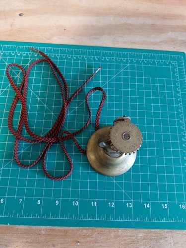 Custom Viking SSU-1 Upright Spray Fire Sprinkler Brass + String Neckace