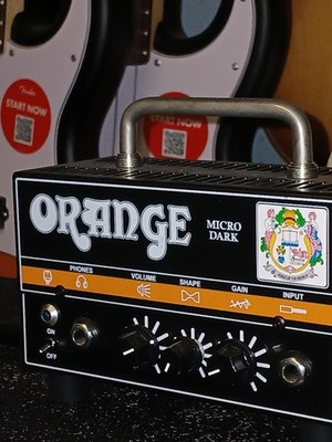 Orange Micro Dark-Metal Amp Minty free freight- from Fort Madison Guitars-