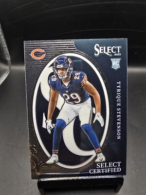 2023 Select Select Certified Rookies #6 Tyrique Stevenson - Chicago Bears 
