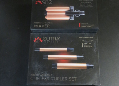 SUTRA Interchangeable Styler Attachments - Waver or 3 piece attachment set