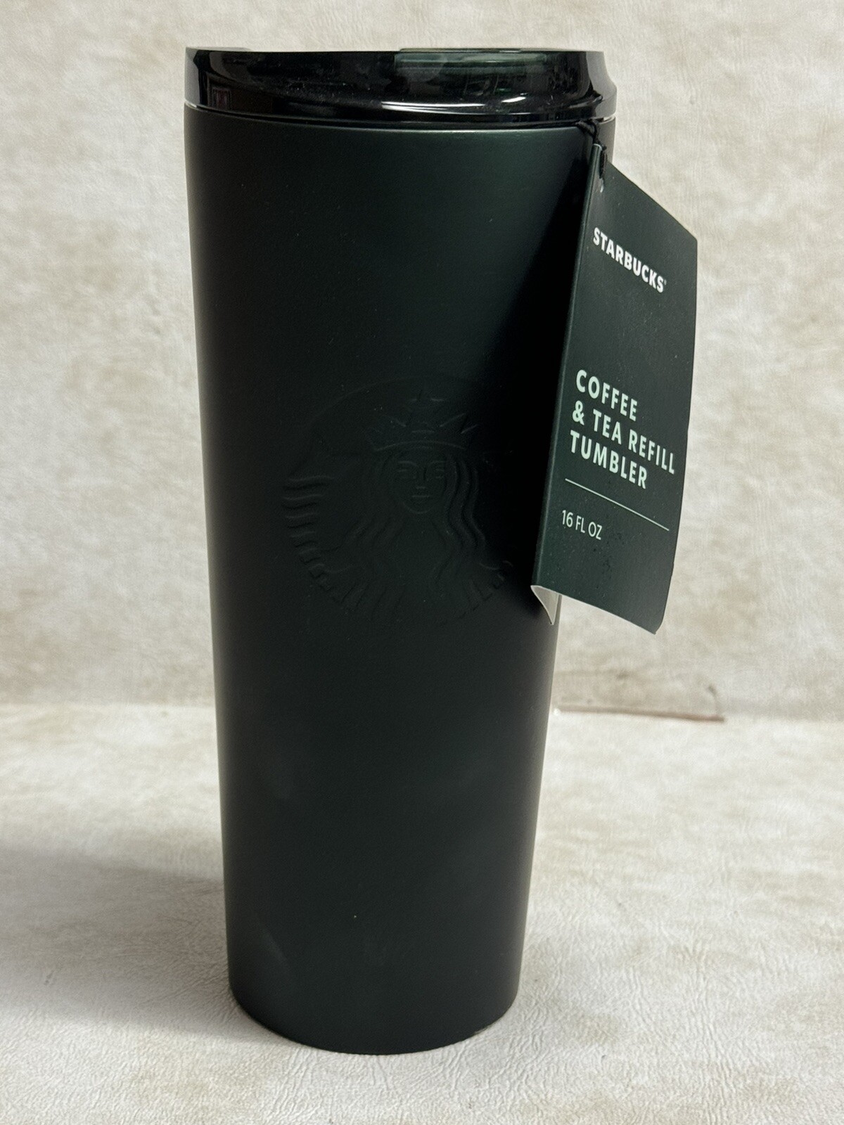 Starbucks 2022 Stainless Steel 16oz Coffee & Tea Refill Tumbler Green