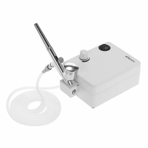 Kit Compressore D'aria Professionale Per Aerografo Con Alimentazione A Gravita Per La Pittura Artigianale Torta Spray Modello Aerografo Nail Tool Set - Foto 8