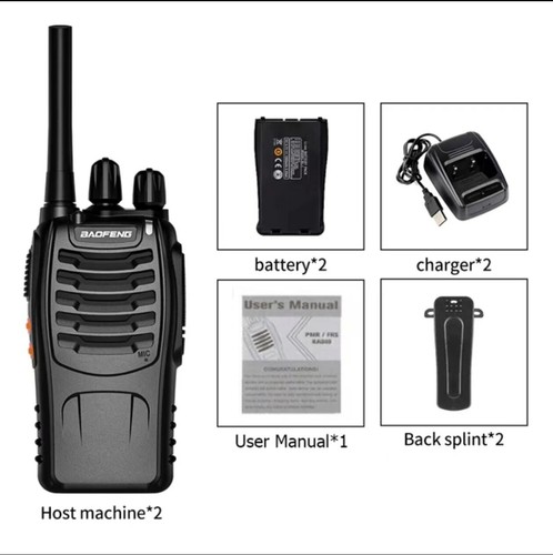 Baofeng BF 888S Walkie Talkie UHF 400 470MHz dalekiego zasięgu dwukierunkowe radia szynowe XTTT - Zdjęcie 9 z 25