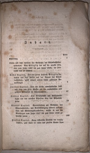1826, 1st, 2v, GEORG MOST, HISTORY OF SCARLET FEVER, MEDICAL, MEDICINE, GERMAN - Picture 12 of 13