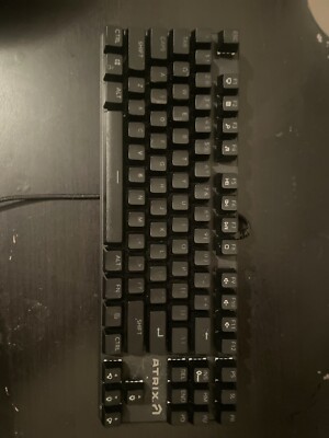 ATRIX Gaming Keyboard. Needs a wipe down then will look brand new.
