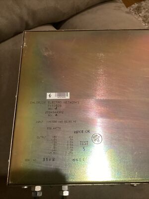 Chloride Electro Networks P11082b Power Supply 552 Watts