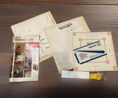 Vtg Family Circle's Weekend Crafts Binder Craft Cards & Patterns Inc. 1990-1992 - Picture 17 of 17