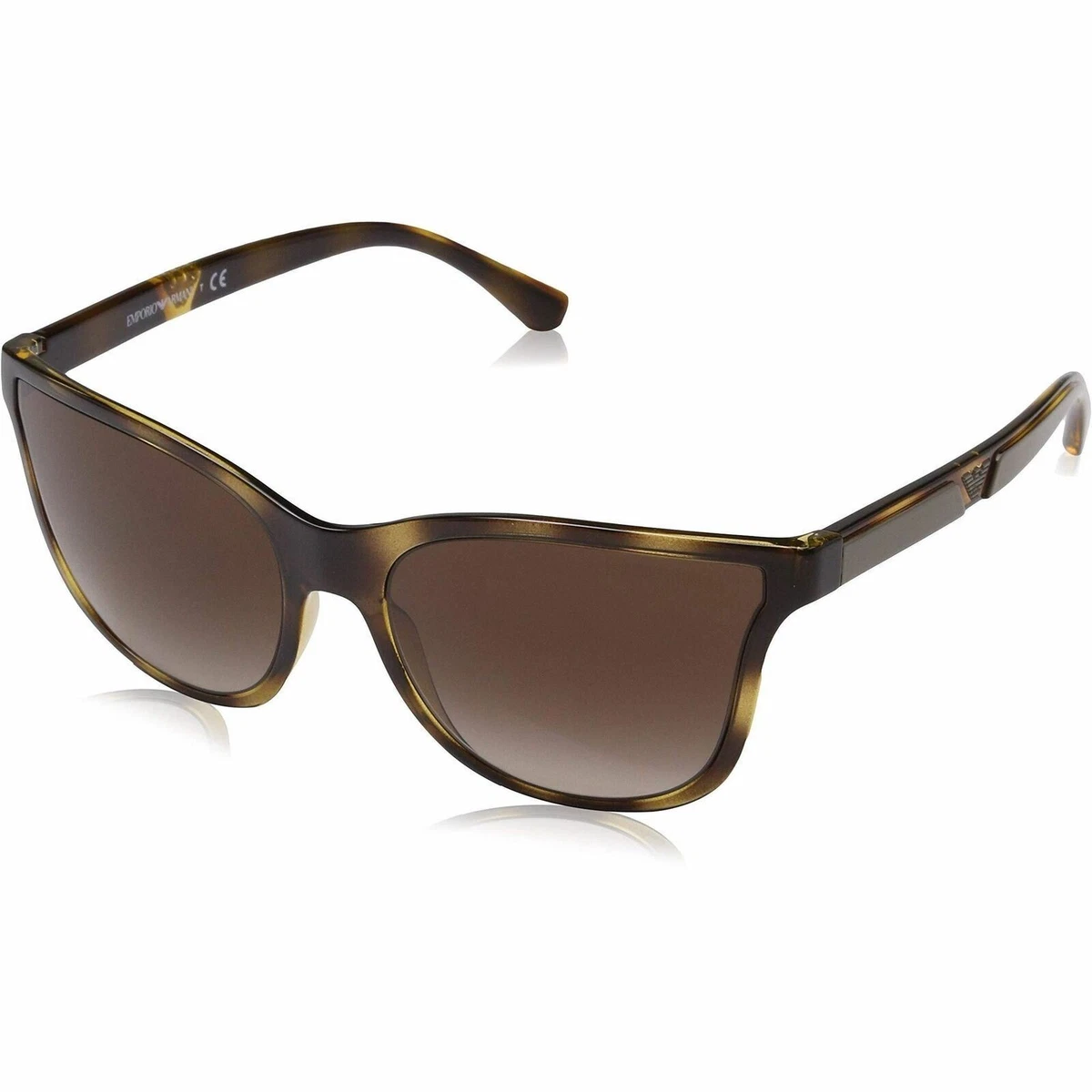 Emporio Armani 0EA4162 587913 Cateye Havana Sunglasses Emporio Armani 0EA4162 587913 Cateye Havana Sunglasses main image 4