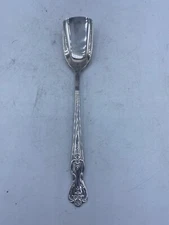 Vintage Wm A Rogers Marked Original Silverplate 6 Inch Sugar Spoon