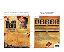 NEW Rubies Inspired By The Walking Dead Step-by-Step Make Up Kit