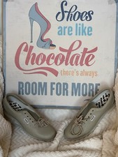 Hyde Vintage Classic Leather Bowling Shoes Suede Bottoms Women  s Size 9 - EXC