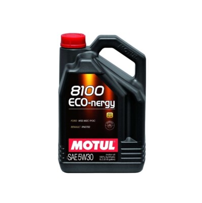 Motul 8100 ECO-NERGY 5W30 - 5L - Fully Synthetic Engine Motor Oil