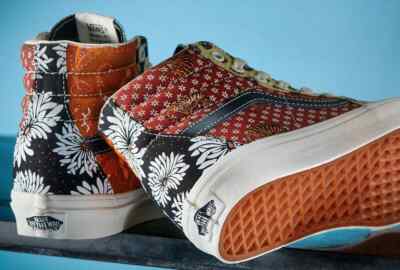 VANS SK8 HI TIGER PATCHWORK 7--12 PAUL VAN DOREN DEFCON