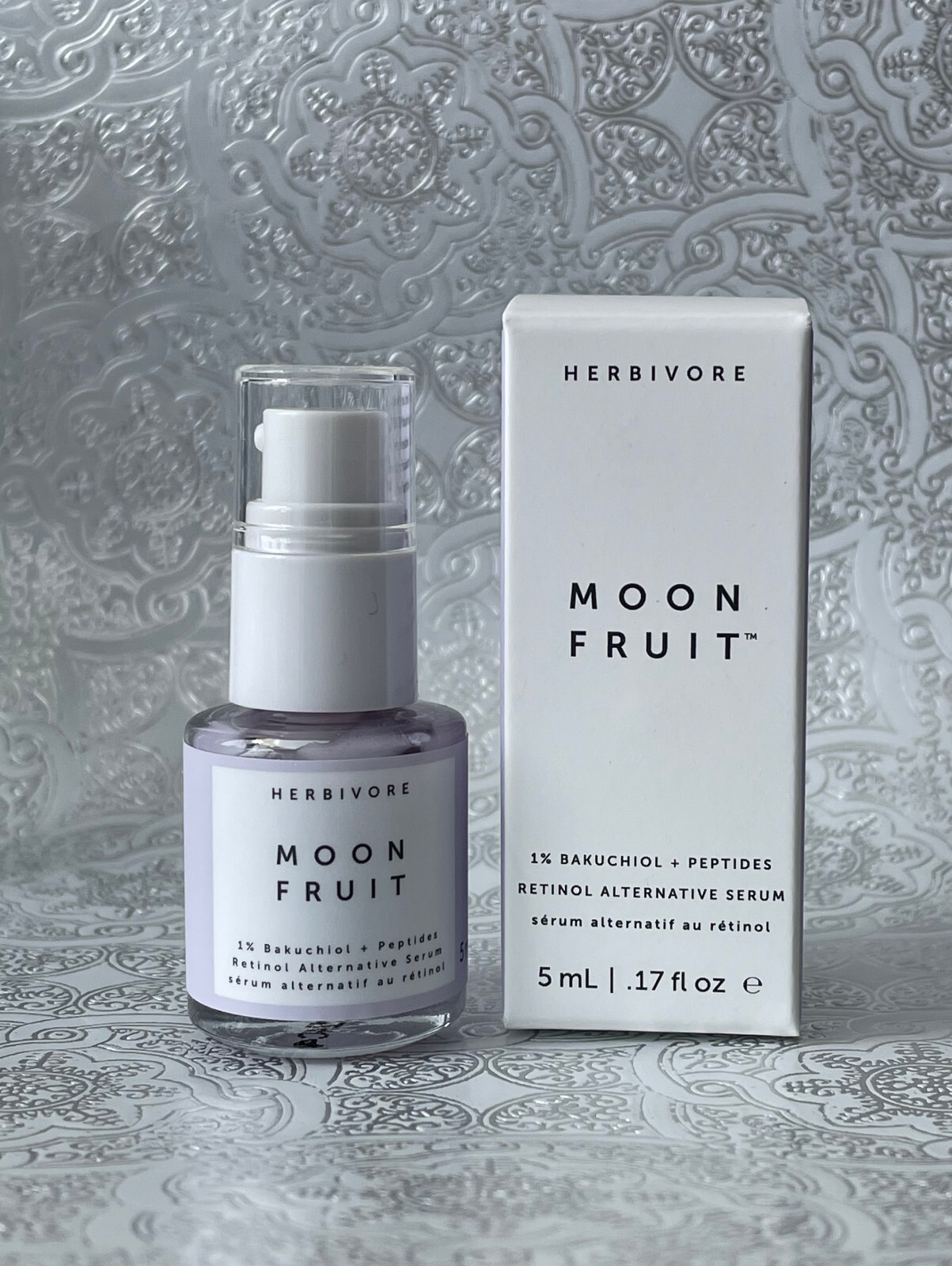 HERBIVORE 1 BAKUCHIOL MOON FRUIT RETINOL ALTERNATIVE SERUM 0.17 FL.OZ