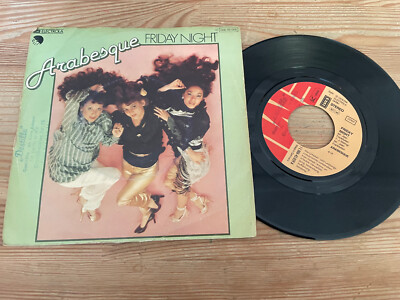 7'' Pop Arabesque - Friday Night (2 Song) EMI ELECTROLA WoC/D Sandra