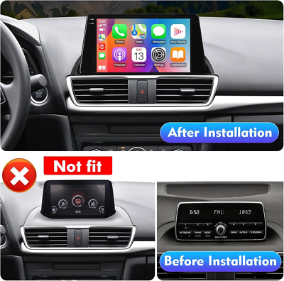 For Mazda 3 2014-2018 Carplay Car Stereo Radio Android 12.0 GPS