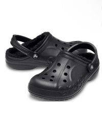 Crocs Baya Lined Clogs, Indoor House Shoes. Men 5/Women 7 NWT
