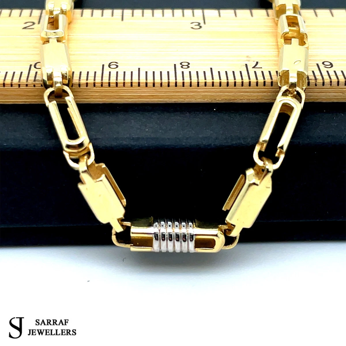 Gold chain pattern on sale new