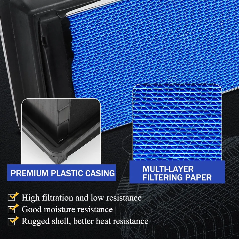 NEW 4Pcs 03-42776-010 Engine Air Filter Fit for 2018-2022 Freightliner Cascadia - Image 3 of 4