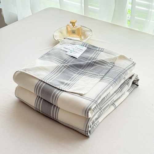 Blanket Towel Blanket Pure Bamboo Fiber Bed Cover Summer Cool Soft Cozy Quilt - Picture 19 of 48