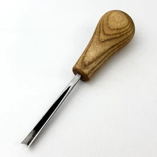 Small V-Parting Chisel for Carving. Chisel for Detail Carving. Gift for Husband