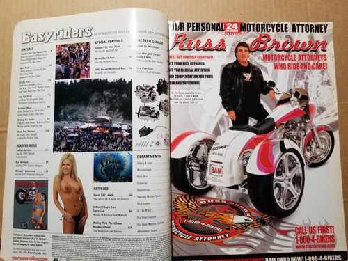 EASY RIDER MAGAZINE SEPTEMBER 2006 #399 - Picture 6 of 8