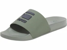 G-Star Raw Men's Cart-III TNL Slides Sandals Logo Olive/Black