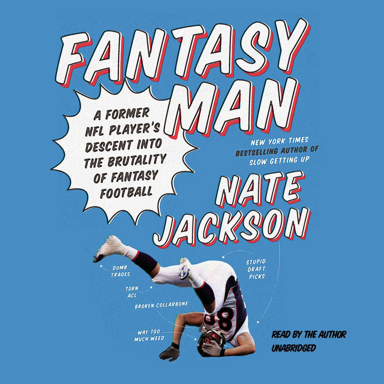 Fantasy Man by Nate Jackson 2016 Unabridged CD 9781441714992