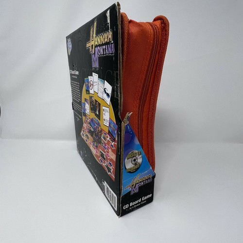 Hannah Montana CD Board Game in a Guitar Case NIB 2-6 Players Superstar Music Fu - Picture 9 of 12