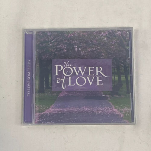 The Power of Love - To Love Somebody (2003 CD) Neu Sealed 1980's Pop Artists