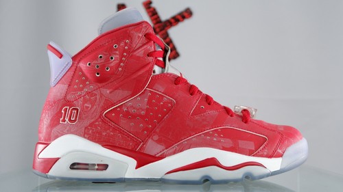 VNDS Nike Air Jordan 6 XI Retro Slam Dunk Triple Red White Size 9 717302  600 | eBay