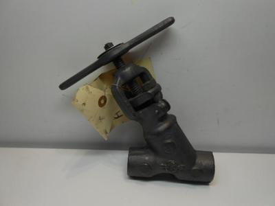 KEROTEST-BONT 3/4'' Y GLOBE VALVE A182 F11 BODY, NEW!