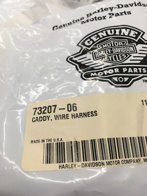 NOS OEM Genuine Harley Davidson Wiring Harness Caddy P/N 73207-06