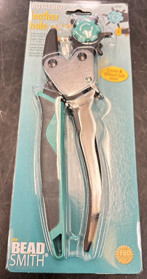 Rotating Leather Punch By: The Beadsmith - 6 Different Hole Sizes