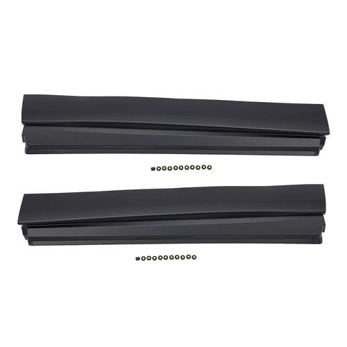 For 2015-2021 Toyota Highlander L&R Front Door Trim Black Door Lower Molding - Picture 8 of 13