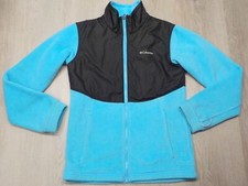 Columbia Boys Jacket Full Zip Collared Fleece Sweatshirt Jacket Sweater 14/16