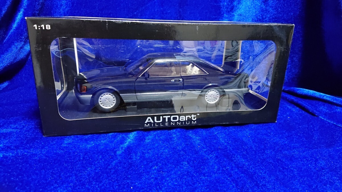 AUTOart 1/18 Mercedes Benz C126 500SEC 1986 car from japan AUTOart 1/18 Mercedes Benz C126 500SEC 1986 car from japan