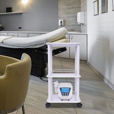 For Cavitation Beauty Machine Instrument Rolling Cart Salon SPA Trolley Stand