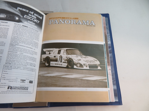 1980 Porsche Panorama Magazines Complete Set Of 12 With Binder - Imagen 9 de 13