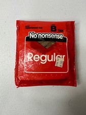 Vintage No Nonsense Pantyhose Toe Reinforce - Size Medium Tan 009 Size B