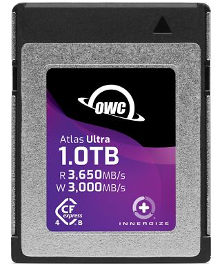 OWC Atlas Ultra 1.0TB High-Performance CFexpress 4.0 Type B Memory Card