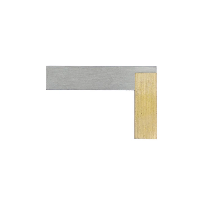 Japanese Mini Try Square Stainless Steel Blade 45 60 100mm Engineering Square