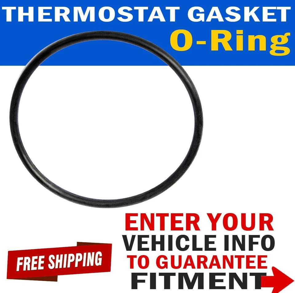 Junta tórica de junta de termostato de motor para FORD LINCOLN MAZDA MERCURY JAGUAR Foto 4 de 4