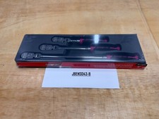 Snap-on Tools Pink 3pc 38 Drive Cynergy Soft Grip Flex Ratchet Set Rat3fhfep