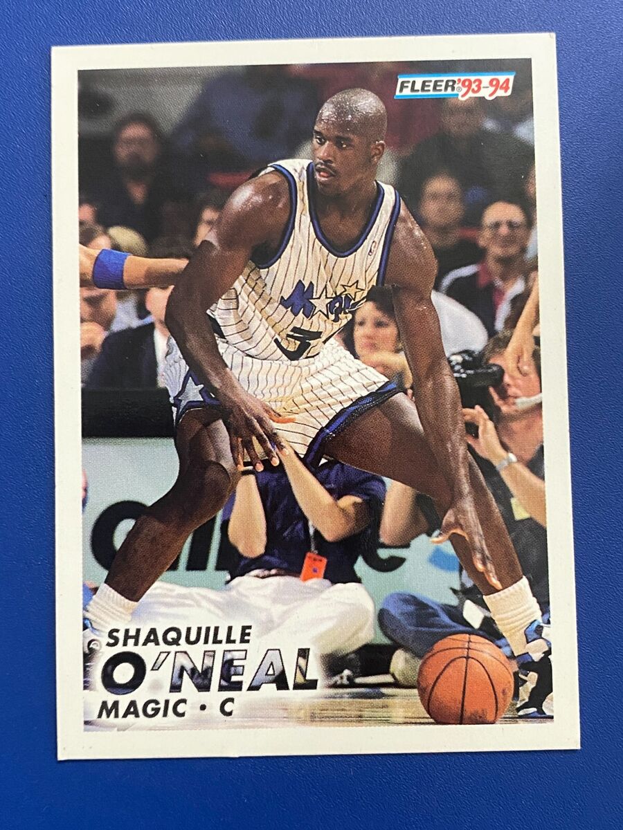 🏀 1993-94 Fleer Basketball Base Card #149 Shaquille O'NEAL 🏀 1993-94 Fleer Basketball Base Card #149 Shaquille O'NEAL